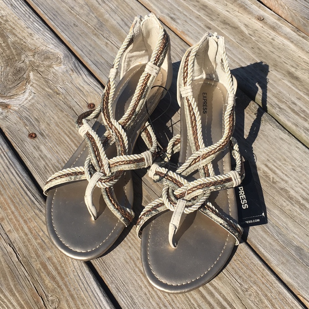Express Women’s Gladiator Sandals (9, NWT)